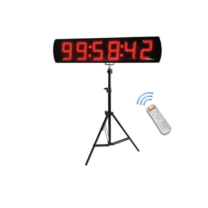 

Ganxin for 5 Inch 6 digits Outdoor Wall Mounted Led Clock Timing Equipment