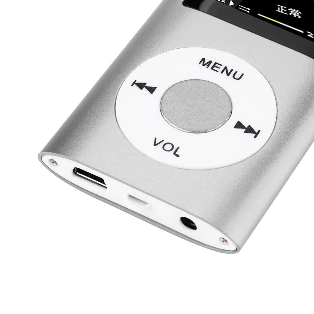 4 поколения Классический 1,8 дюймов MP4 плеер HD видео разъем TF карта MP3 с FM радио Электронная книга Запись Поддержка нескольких языков