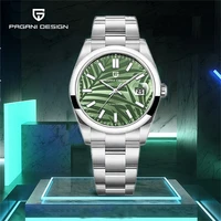 new pagani design 39mm green dial mens watches top brand automatic watch men mechanical wristwatch nh35 waterproof 200m 1715