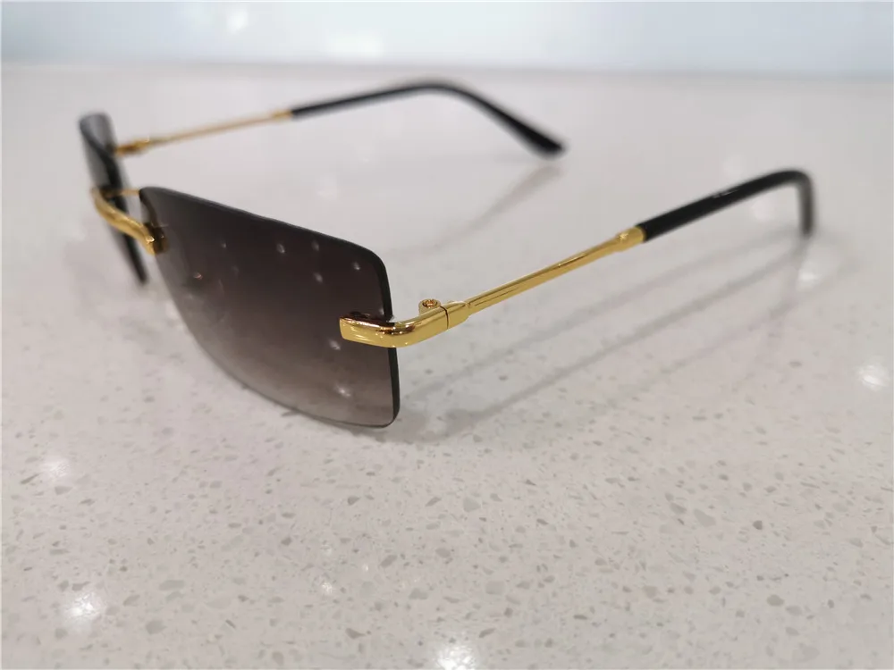 SOL DE ORO мужские и женские ретро бескаркасные солнцезащитные очки UV400 защита