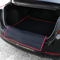 car pet trunk mat waterproof oxford cloth dog cat back seat covers rear car trunk mat car interior accessories 110x95cm
