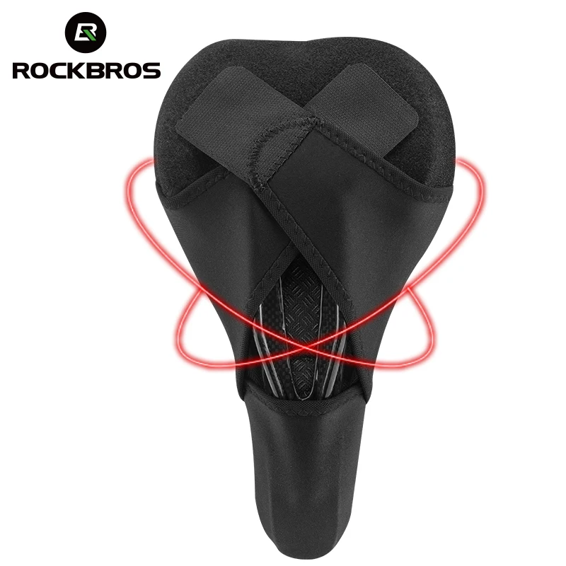 Жидкий силиконовый гелевый Чехол ROCKBROS для велосипедного седла дышащий Удобный