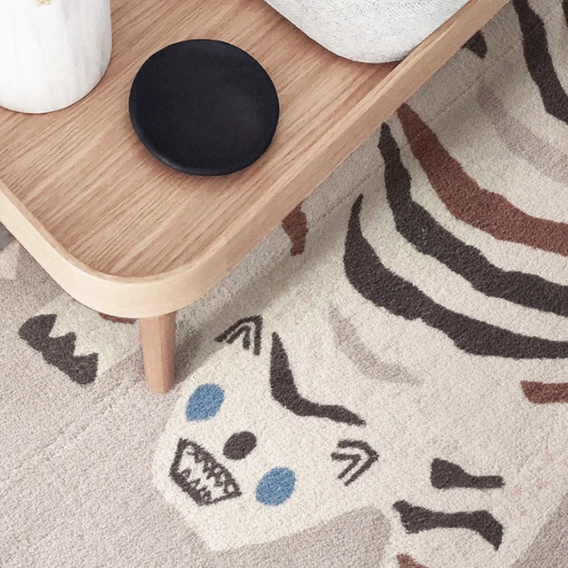 RFWCAK высококачественный коврик с тигром для гостиной напольный прикроватная