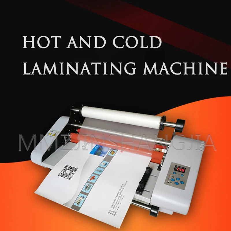 

Laminating Machine Hot And Cold Mounting Dual Purpose Book Picture Album Business Card Photo Double Sided Film Heating Laminator