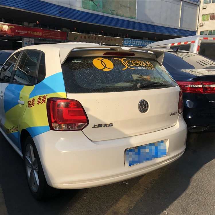 Спойлер для Volkswagen Polo Автомобильный задний спойлер из АБС материала VW новый поло