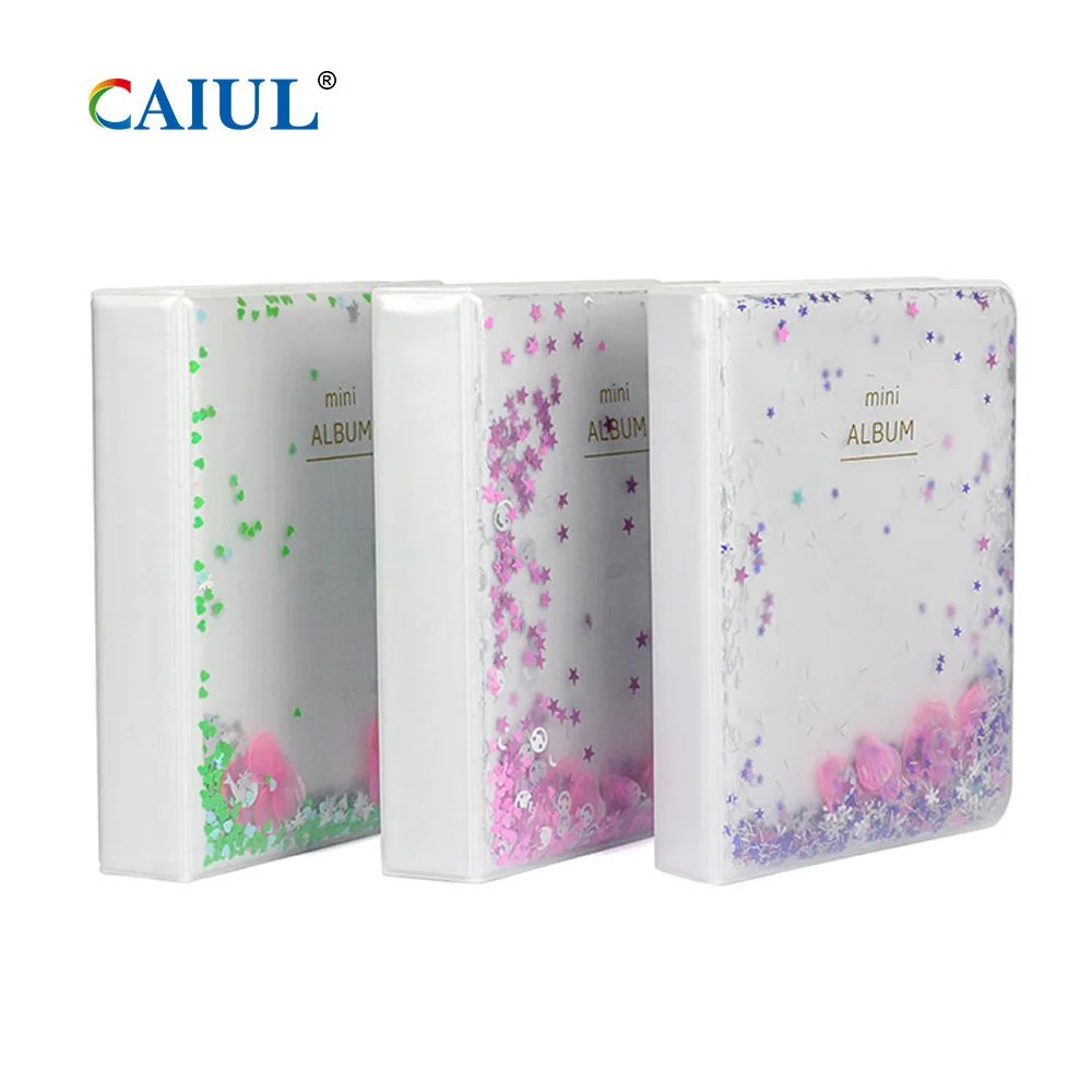 CAIUL 3 дюйма 64 листов quicksend альбом для ЖК-дисплея с подсветкой Fujifilm Instax Mini9/8+/8/7/25/26/50/70/90 фото билет на поезд билет в кино