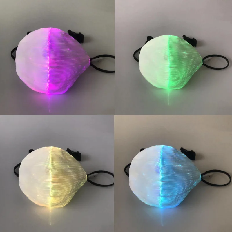 Пыленепроницаемые и дышащие светодиодные маски для лица 95% фильтрация маска