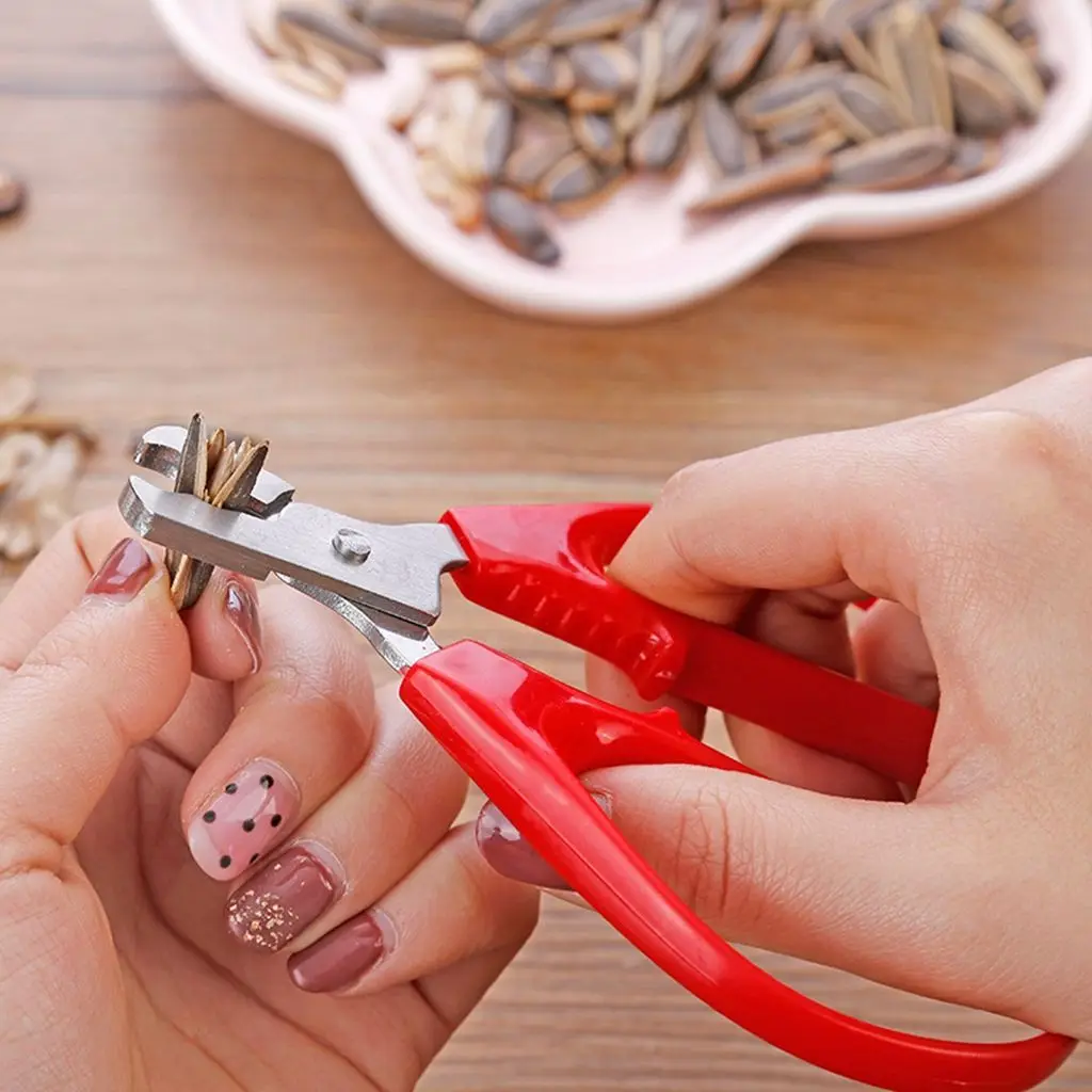 

Peeling Peanut Shell Artifact Peeling Device Eating Watermelon Seeds Pinching Pine Nuts Tongs Household Melon Seed Peeler