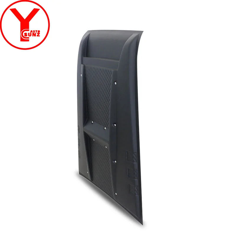 Матовая черная крышка капота Чехлы для Ford Everest Ranger T7 2016 2017 2018 автомобильные