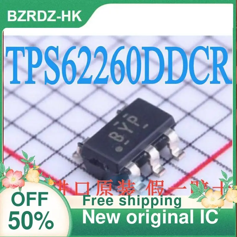 

1-20PCS TPS62260DDCR SOT23-5 BYP New original IC