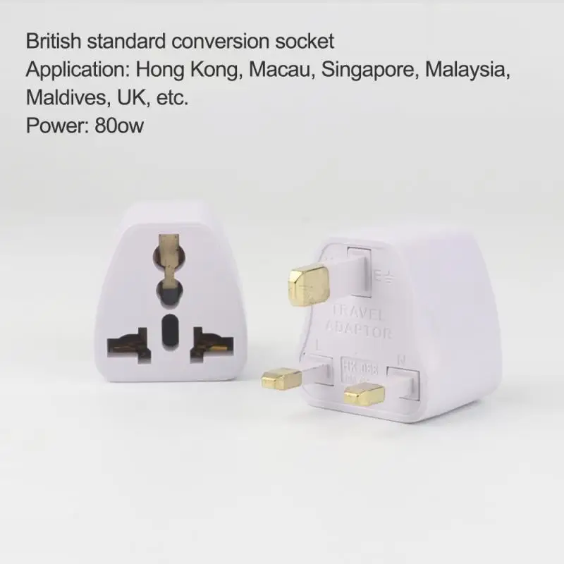 

EU Plug Adapter Universal 16A EU Converter 2 Round Pin Socket AU UK CN US To EU Wall Socket AC 250V Travel Adapter Charger