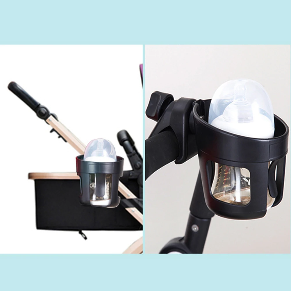 

Baby Stroller Universal Pushchair Cup Holder Rack Milk Bottle Tricycle Accessories Bicycle Plastic Children
