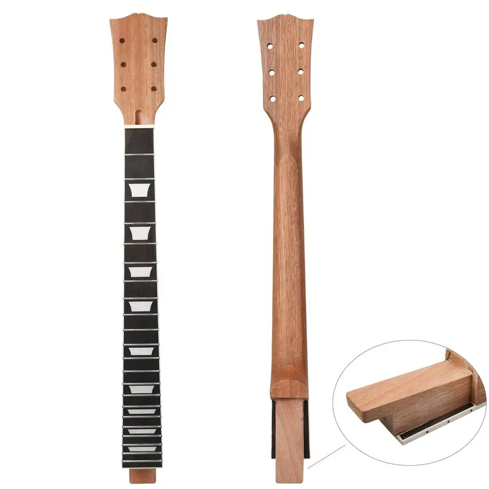 Cuello de Guitarra eléctrica Diy para Gibson Les Paul Lp, piezas de reemplazo de 22 trastes, accesorios de Guitarra eléctrica, instrumento eléctrico