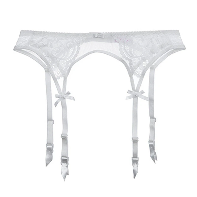 

Sexy Women Wedding Garter Intimates High Quality Double Breasted Lace Garters Garter Belt For Stockings Ladies Underwear 2021