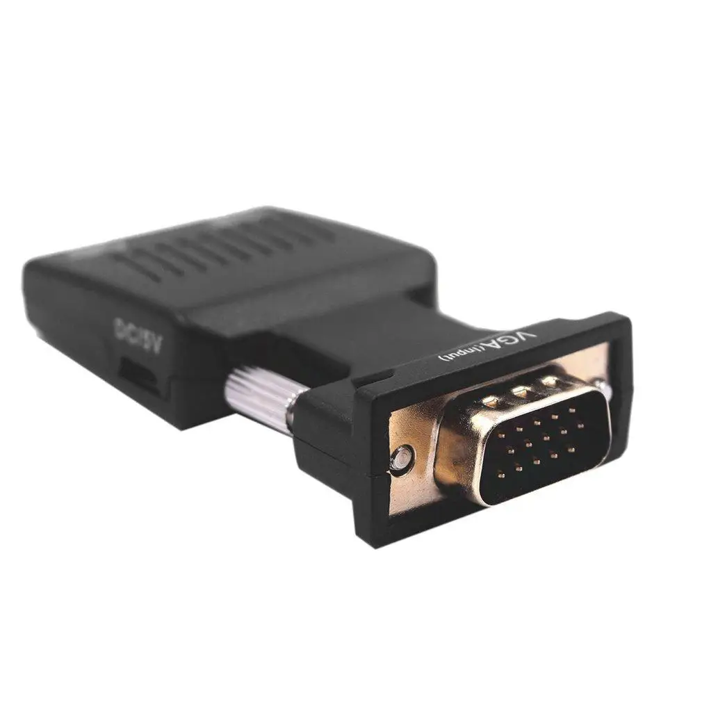 VGA вход в HDMI 1080P HD аудио видео выход адаптер конвертер для ПК DVD # LN | Электроника
