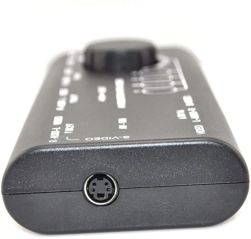 4x1 аудио видео переключатель сигналов S-Video Splitter с RCA кабель для VCD DVD Камера игра