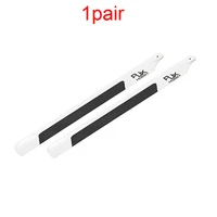 1pair 325mm 360mm 380mm 430mm 470mm 500mm main rotor blade propeller paddle replacement props for rc mini heli helicopter parts