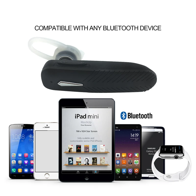 Беспроводная Bluetooth гарнитура с микрофоном для Xiaomi/Samsung/iPhone/ПК|earphones hands free|sport bluetooth