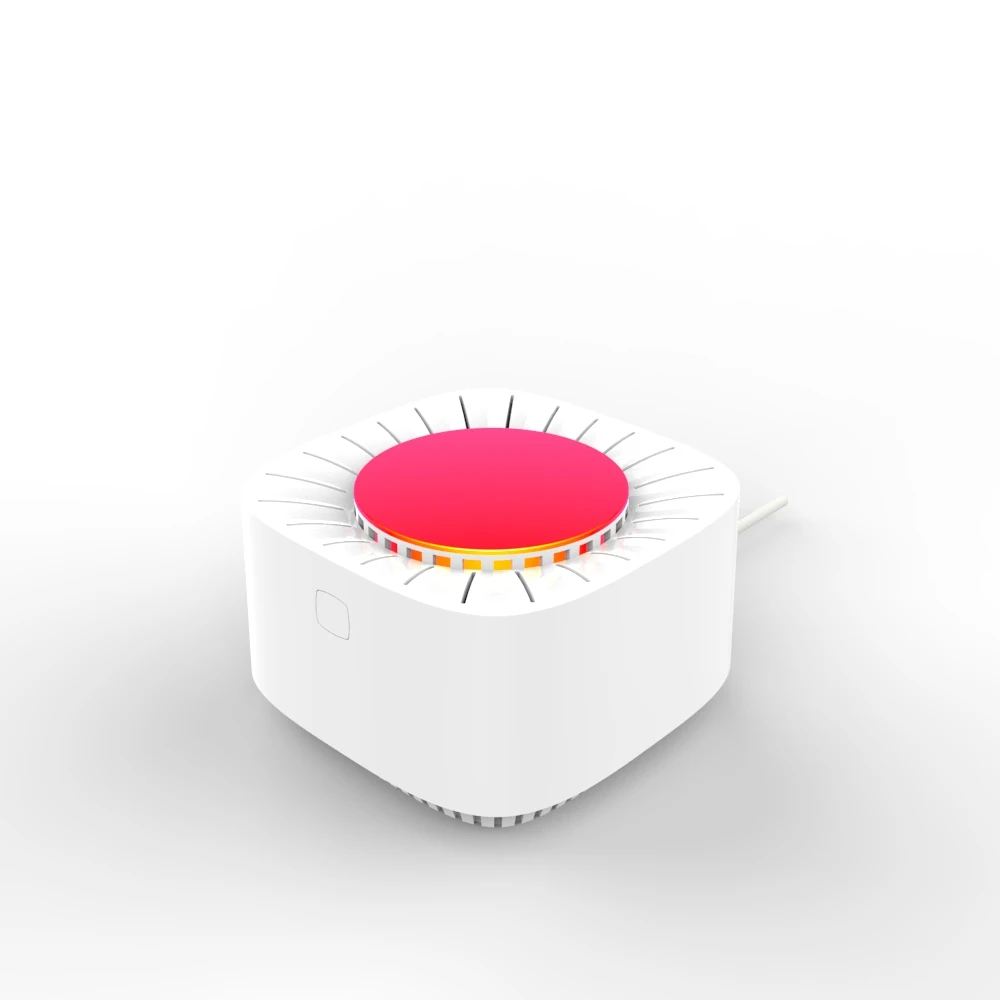 Egg Type Carbon Dioxide Detector With Three Different Light Displays and Automatic Alarm TUYA WiFi | Инструменты