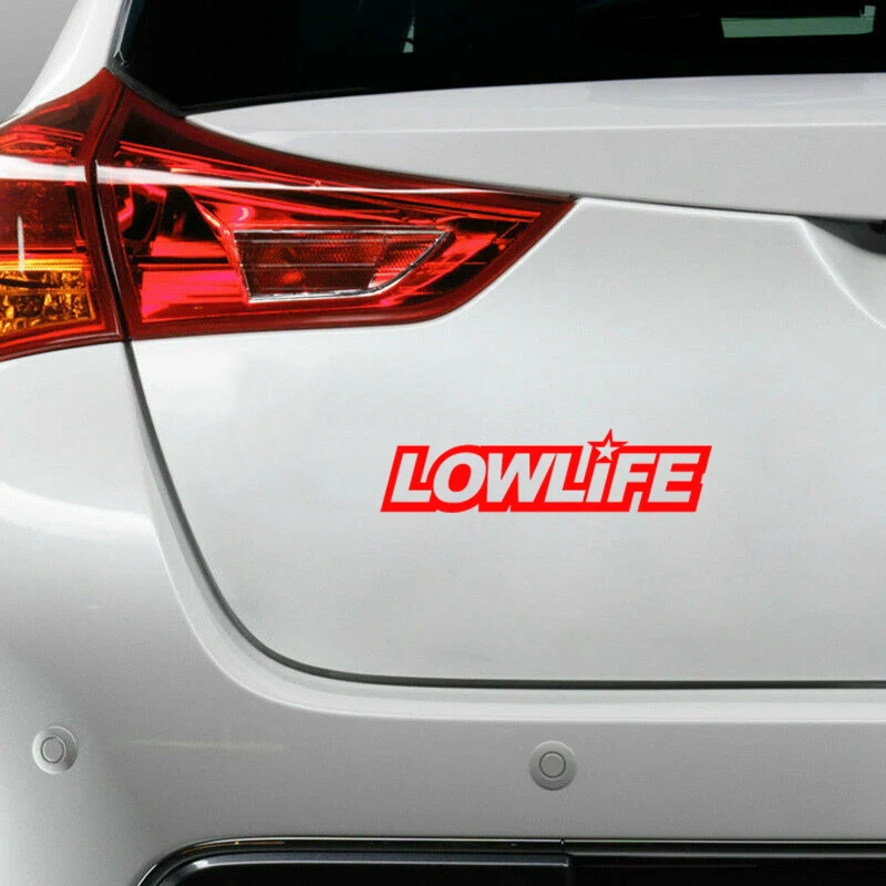 Низкая жизнь LOWLIFE Смешные автомобильные наклейки JMD лодка наклейка лучший
