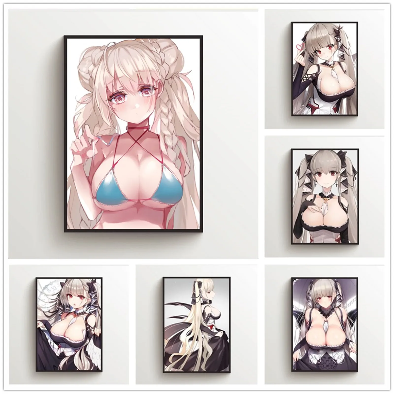 

Azur Lane Formidable Anime Poster Picture Bar Shop Door Wall Decor