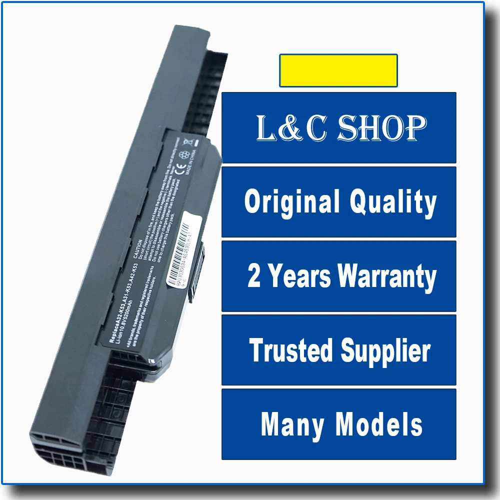 

Батарея обновления Asus серии X53SV-SX173V X53SV-SX179V X53SV-SX200V X53SV-SX213V X53SV-SX214V ноутбук Батарея Замена