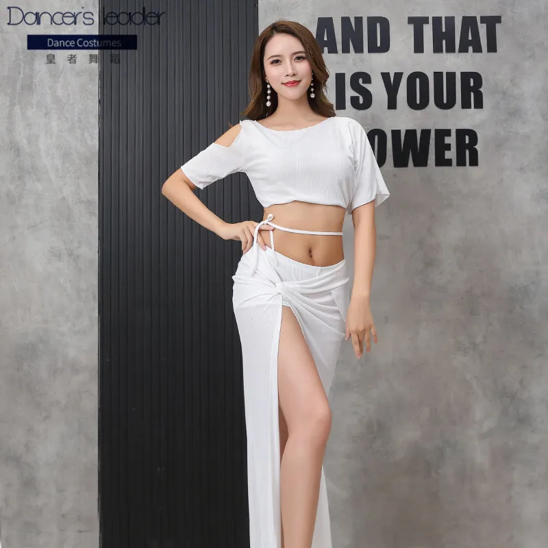 

Костюм женский для танца живота, блузка и юбка, 2 шт.