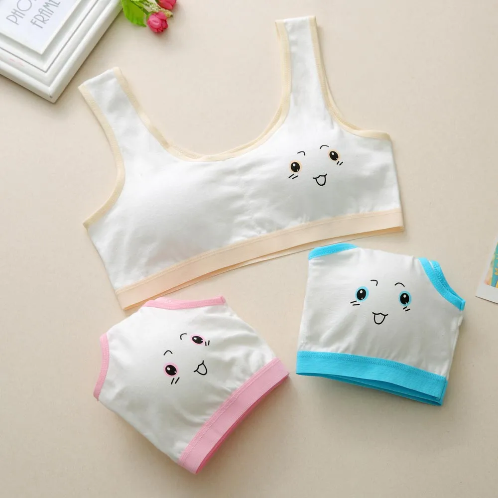 Милое нижнее белье с принтом для маленьких девочек хлопковое детское спортивные
