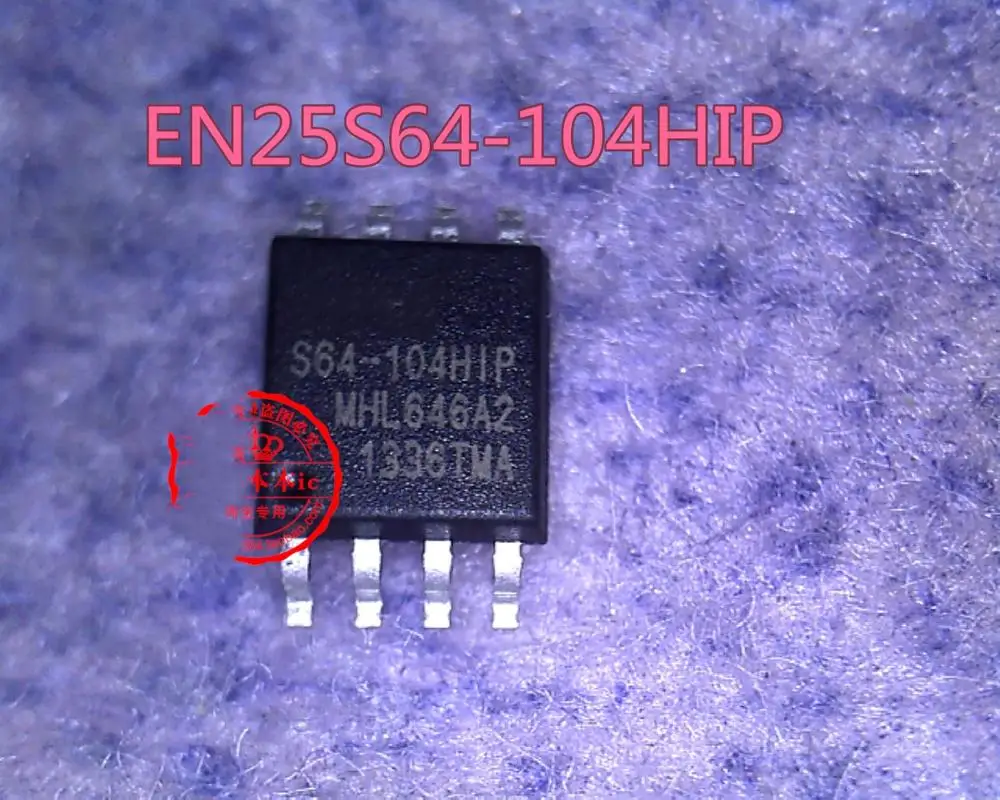 10 шт./лот EN25S64 104HIP S64 лапками углублением sop 8 64mbit поколения сжигать SPI