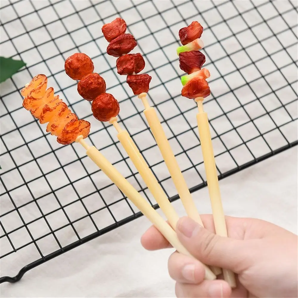 Креативная шариковая ручка в форме цветка для кебаба кавайные шампуры мяса