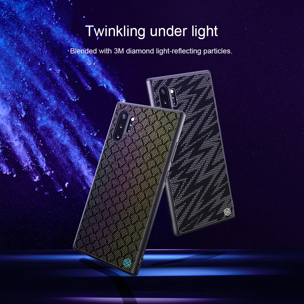 Для samsung Galaxy Note 10+ чехол Note 10 Plus 5G чехол NILLKIN Twinkle PU кожаная рамка гибкий ТПУ и ПК задняя крышка чехол для телефона
