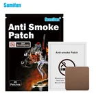 Пластырь против курения Sumifun, 20 шт.пакет, для отказа от курения, 100% натуральный ингредиент, китайский из трав, медицинская пластырь K05501