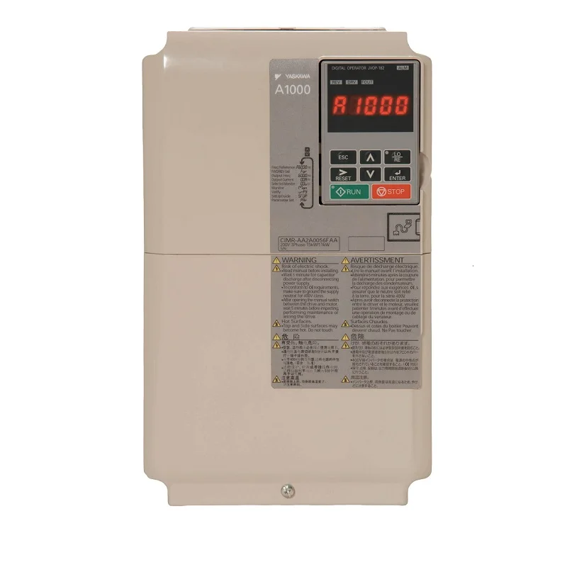 

YASKAWA A1000 CIMR-AB4A0005FBA Inverter 3 PHASE 2.2KW 400V