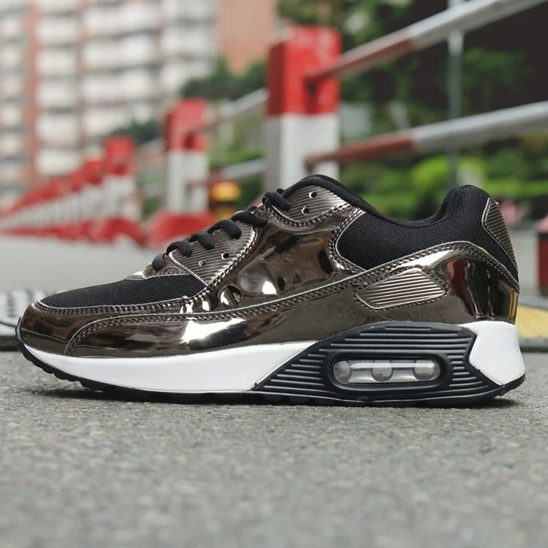 New Mens Womens Sports Running Shoes LightWeight Air Cushion Sneakers Comfortable Basketball Shoes Casual Couple Shoes Size36-46