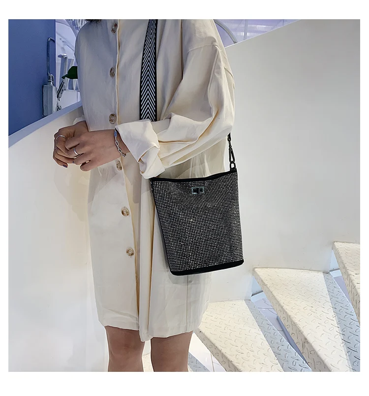 Bolsos Mujer ограниченная сумка-ведро из полиуретана и полиэстера Rismit Весна Лето Новая женская элегантная сумка с двойным ремешком с фосфором