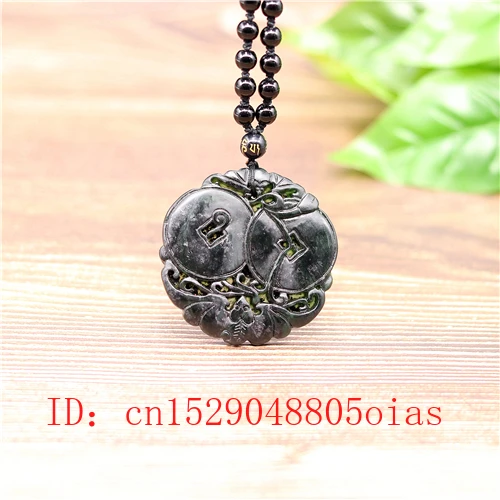 Натуральный черный зеленый китайский нефритовый летучая мышь кулон обсидиан
