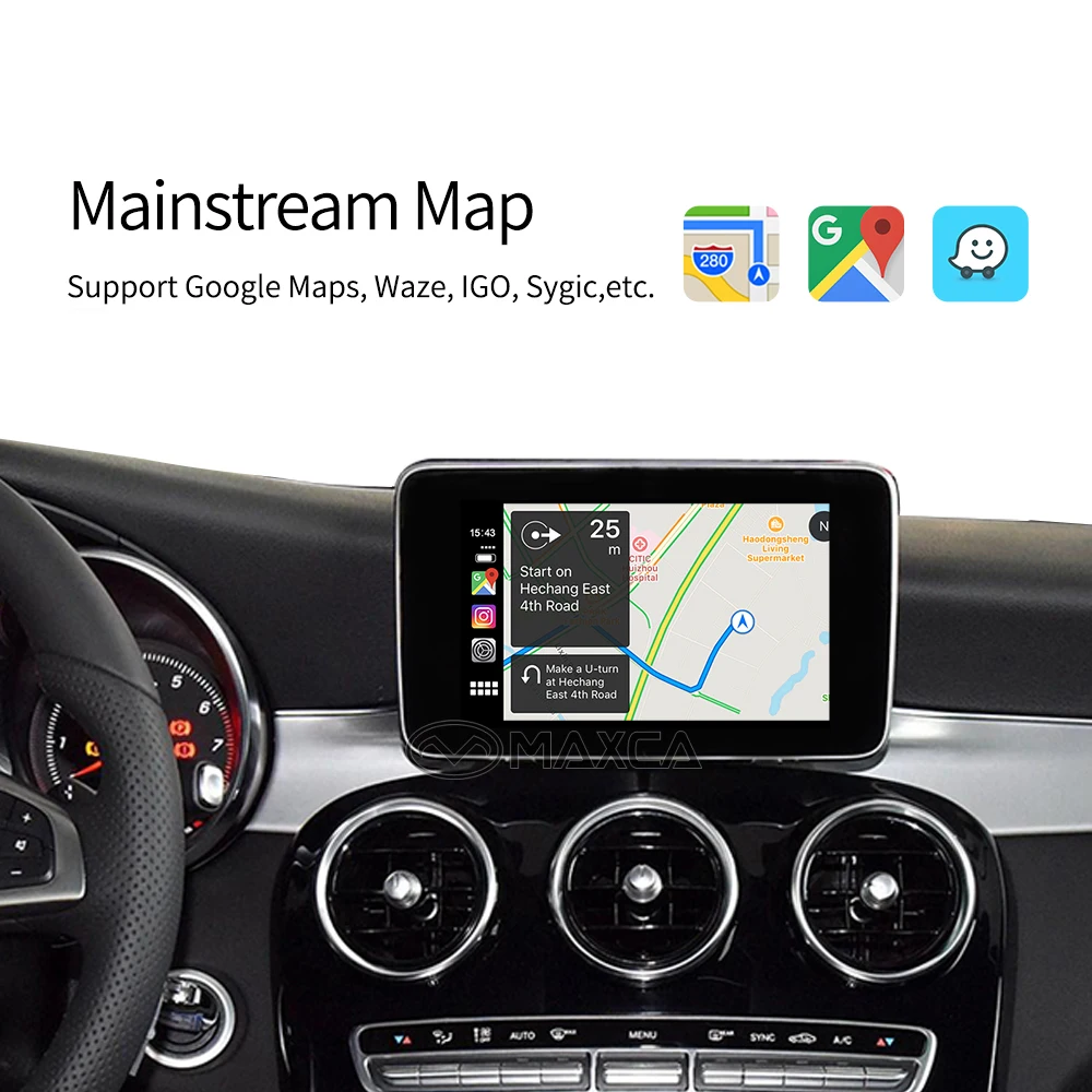 Беспроводная автоинтерфейсная приставка Carplay Android для Mercedes Benz оригинальный NGT 4 5 0