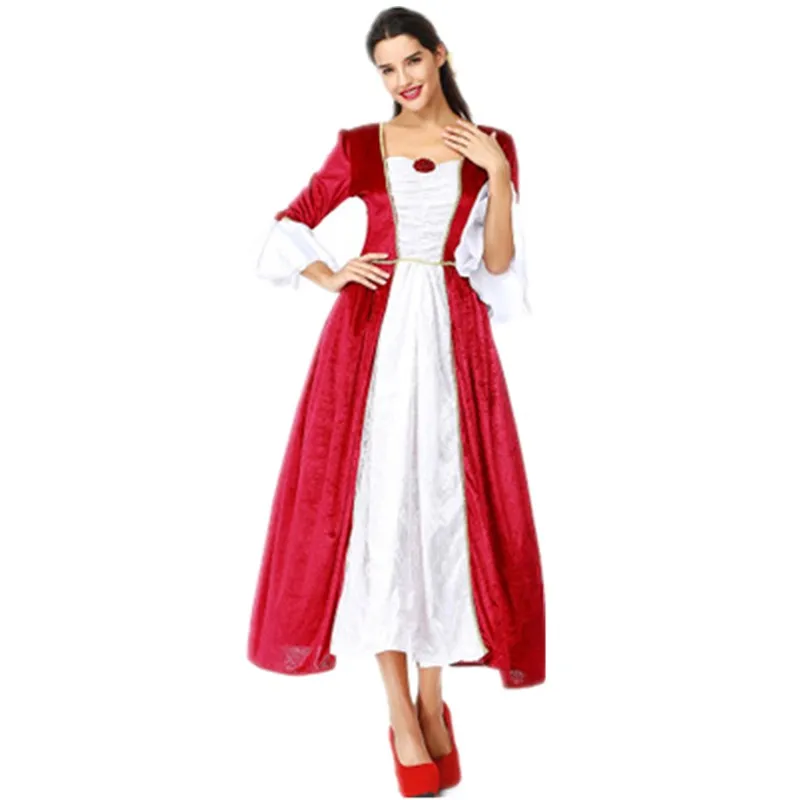 Платье принцессы Возрождения королевы бархатный винтажный наряд костюм