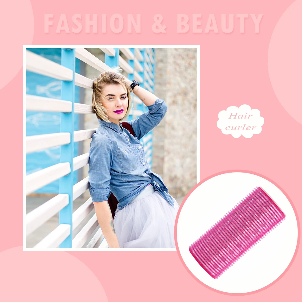 Плойка для завивки волос круглая самоклеящаяся лента без нагрева инструменты