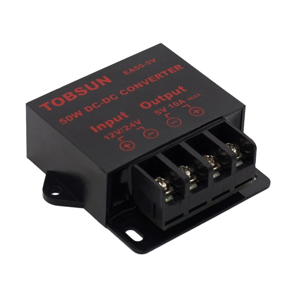 

DC 12V 24V to DC 5V 10A 50W Converter Transformer Step Down Buck Module Voltage Regulator Reducer Power Supply for LED Solar TV