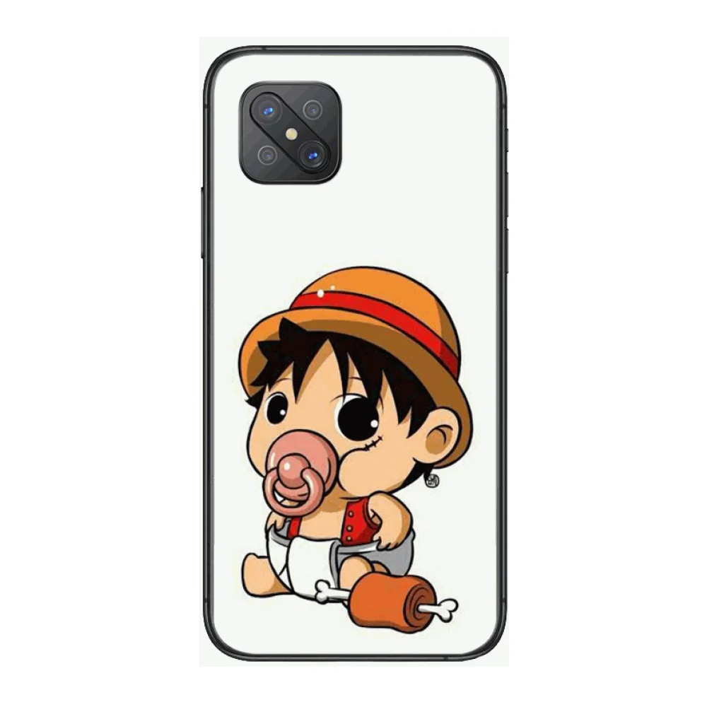

Cute and funny Luffy pirate frosted anti-fall mobile phone case Fashion Phone Case cover For OPPO A91 9 83 79 92s 5 F9 A7X Reno