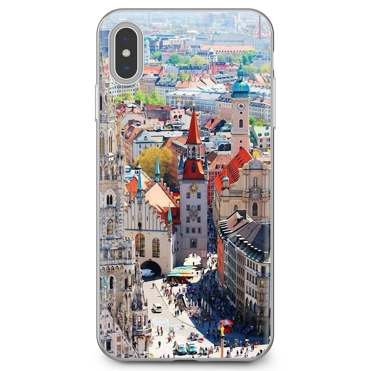Мягкие чехлы для Samsung Galaxy Note 2 3 4 5 8 9 S2 S3 S4 S5 Mini S6 S7 Edge S8 S9 Plus Прага Европа самые