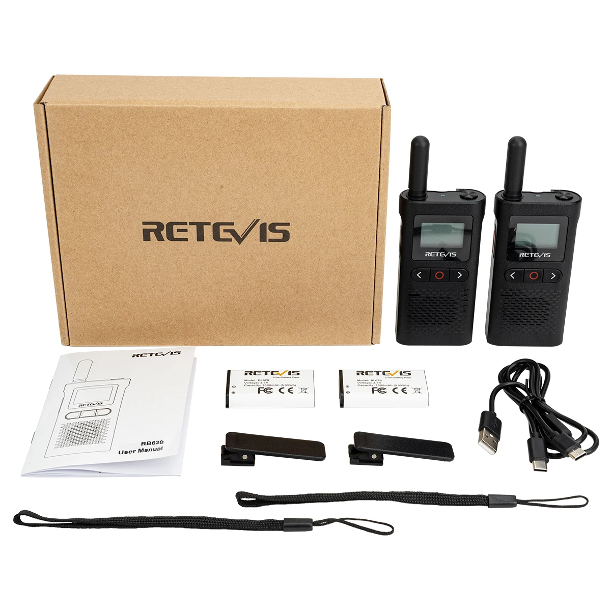 retevis walkie talkie rb28 rb628 mini walkie talkie pmr 446 frs ptt vox two way radio for hotel cafe restaurant outdoor hunting free global shipping