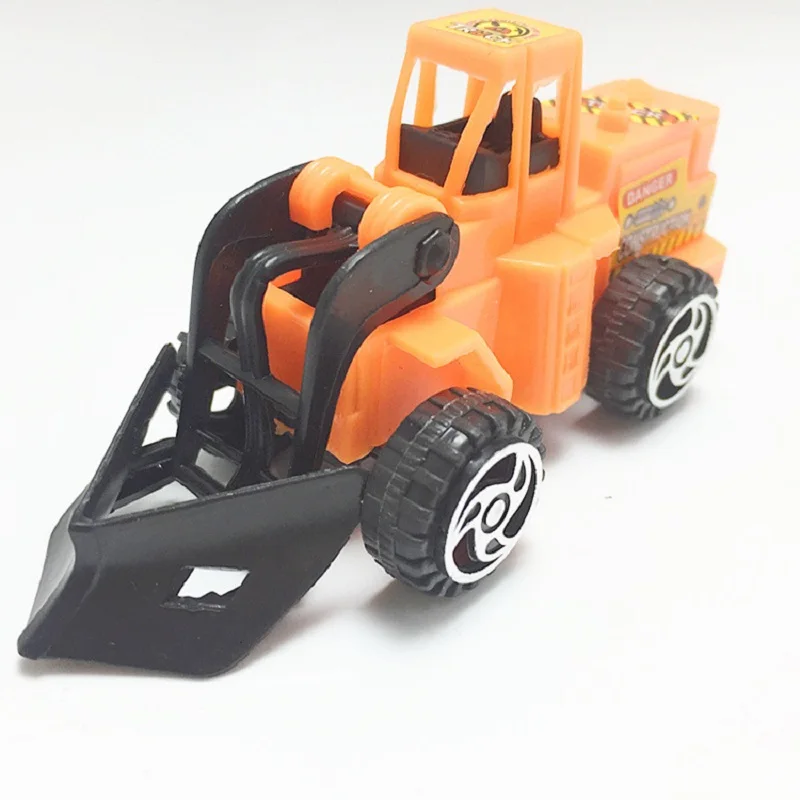 6 шт. миниатюрные строительные машины инженерный погрузчик экскаватор фигурки