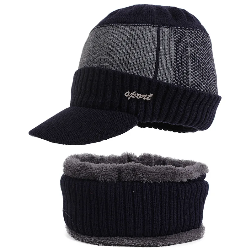 

Зимняя шапка теплые головные уборы Skullies Beanies Головные уборы для мужчин и женщин шерсть шеи шапки Балаклава шапка-Маска Вязаная Шапка gorro, защ...