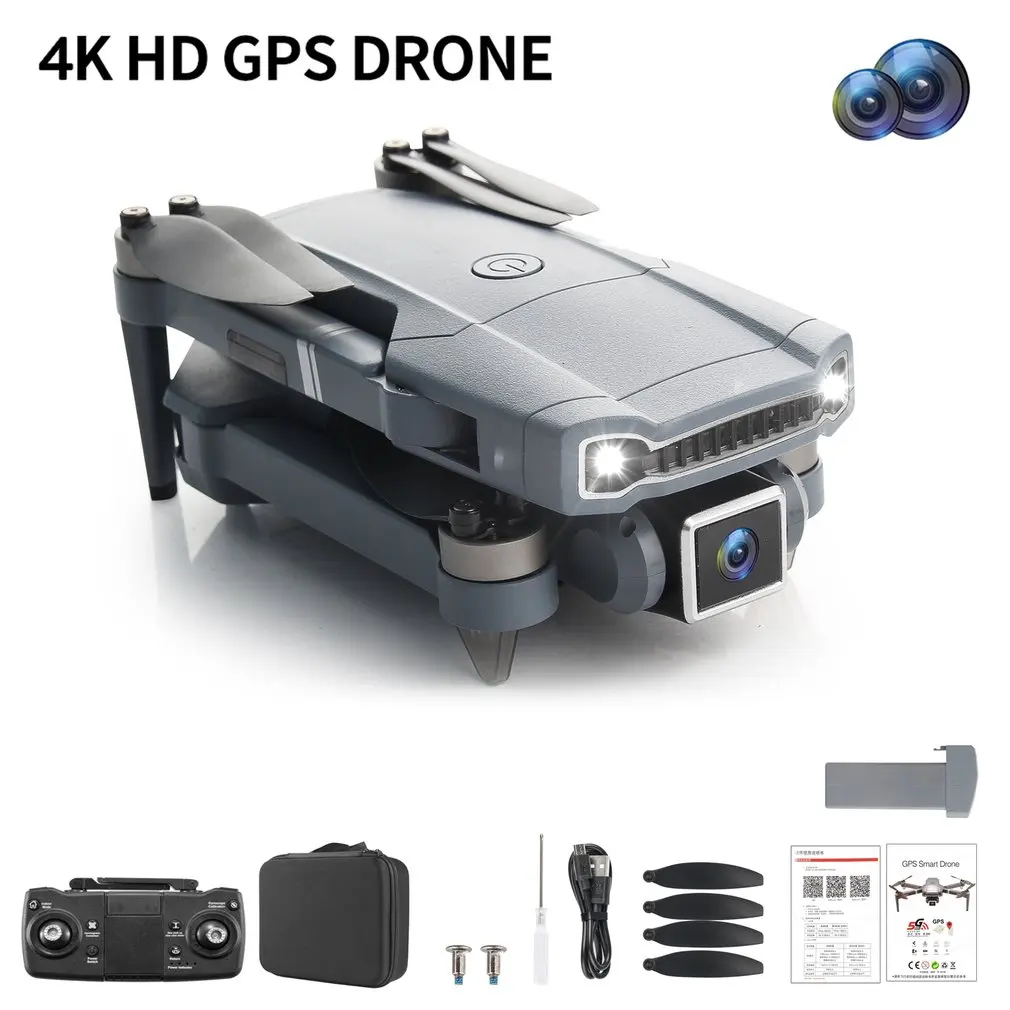 

Новейший Дрон с камерой 4K 6K Hd GPS профессиональный фотоаппарат FPV Бесщеточный двигатель складной Квадрокоптер Радиоуправляемый на большие р...