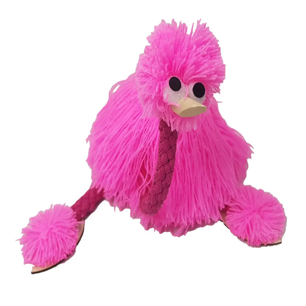 2 шт. традиционные деревянные куклы ручной работы в форме страуса | Игрушки и