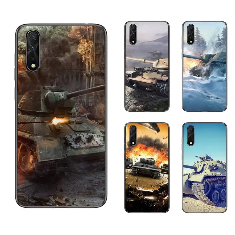 

World Of Tanks Phone Case For Samsung A10S A12 A02 A20E M30 A31 A40 A50 S A52 A51 A70 A71 A80 Cover Fundas Coque
