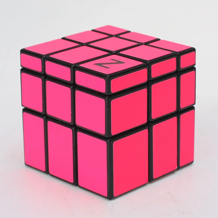 pink Новинка, зеркальный кубик Z, головоломка 3x3x3, много ярких цветов, закручивающаяся головоломка, Cubo Magico, развивающие игрушки для взрослых детей - Цвет: pink
