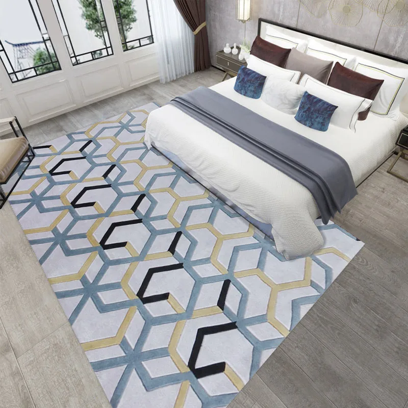 Carpet living room coffee table carpet full modern minimalist floor bedroom bedside blanket Nordic restaurant sofa large |